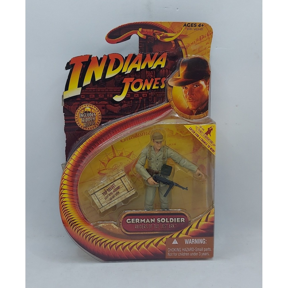 2008 Indiana Jones German Soldier Raiders of the Lost Ark 3.75" Action Figure